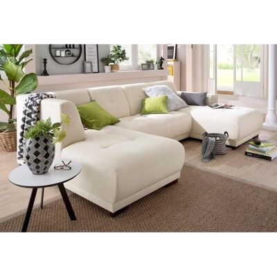 Home Affaire Langeland U-Form Sofa - Recamiere rechts - Beige Home Affaire Langeland U-Form Sofa - Recamiere rechts - Beige