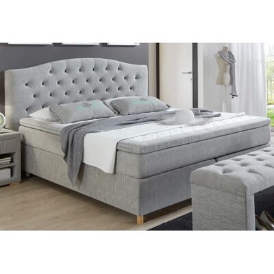 Home Affaire Claire Grau Boxspringbett - Bett Home Affaire Claire Grau Boxspringbett - Bett