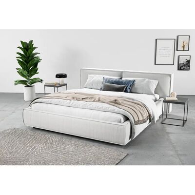 INOSIGN Adrina Polsterbett - Microfaser, Silber, 140x220cm - Bett INOSIGN Adrina Polsterbett - Microfaser, Silber, 140x220cm - Bett