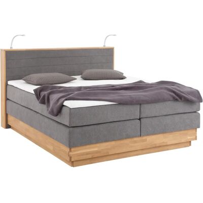 Home Affaire Cavan Boxspringbett - Microfaser Topper, LED-Beleuchtung, 200x200cm Home Affaire Cavan Boxspringbett - Microfaser Topper, LED-Beleuchtung, 200x200cm