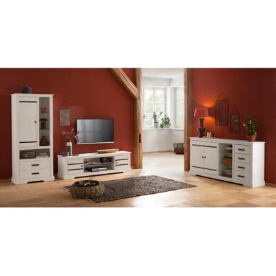 HOME AFFAIRE Loki Weiß Sideboard - Sideboard HOME AFFAIRE Loki Weiß Sideboard - Sideboard