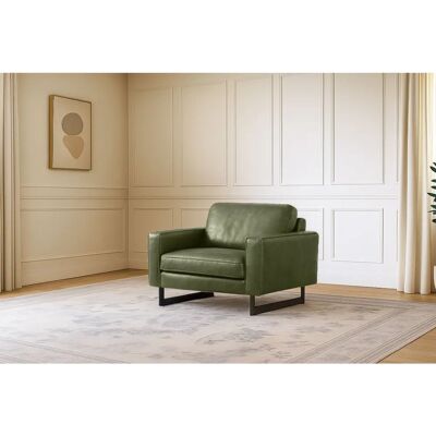 PLACES OF STYLE Pinto Luxush Mikrofaser Microfaser Lederoptik Grün Sessel PLACES OF STYLE Pinto Luxush Mikrofaser Microfaser Lederoptik Grün Sessel