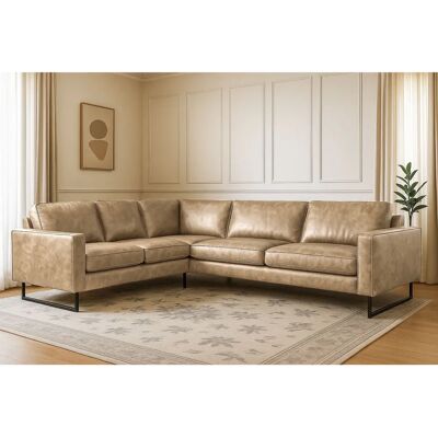 Places of Style Pinto Ecksofa - Microfaser in Lederoptik - 290cm Places of Style Pinto Ecksofa - Microfaser in Lederoptik - 290cm