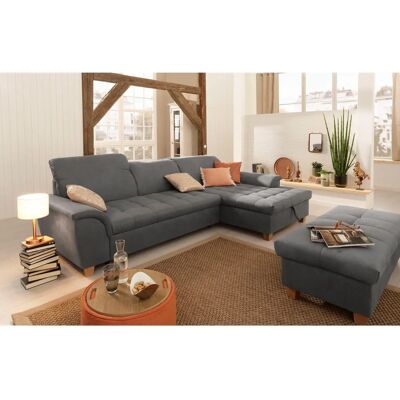 Home Affaire Lyla L-Form Ecksofa - Microfaser, Wendemodul, Bettfunktion Home Affaire Lyla L-Form Ecksofa - Microfaser, Wendemodul, Bettfunktion