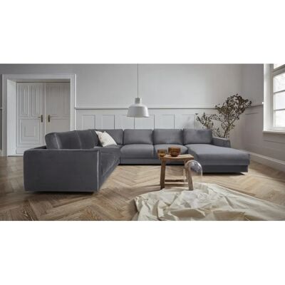 andasu202fNordic Interior Hobro U-Form Sofa - hellgrau - 348x80x270cm andasu202fNordic Interior Hobro U-Form Sofa - hellgrau - 348x80x270cm