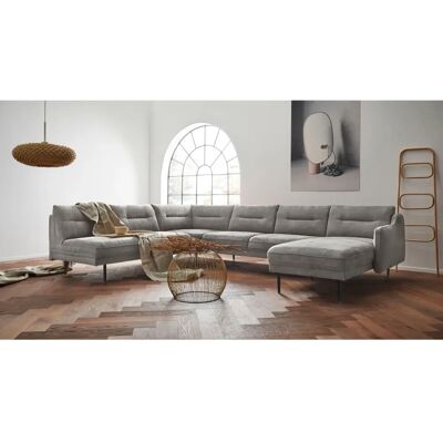 Nordfyn U-Form Sofa - Microfaser Lederoptik - Skandinavisches Design Nordfyn U-Form Sofa - Microfaser Lederoptik - Skandinavisches Design