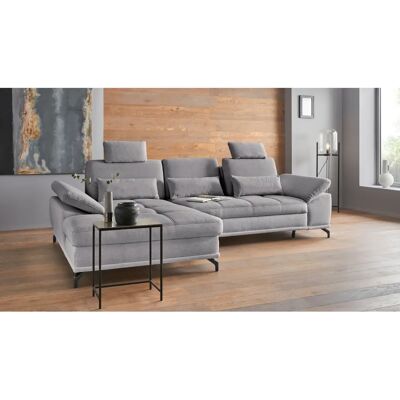 Places of Style Costello L-Form Sofa - Recamiere, Sitztiefen- & Armlehnenverstellung Places of Style Costello L-Form Sofa - Recamiere, Sitztiefen- & Armlehnenverstellung