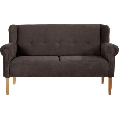 HOME AFFAIRE Moro Küchensofa - Mikrofaser, Dunkelbraun, 174x99x73 cm HOME AFFAIRE Moro Küchensofa - Mikrofaser, Dunkelbraun, 174x99x73 cm