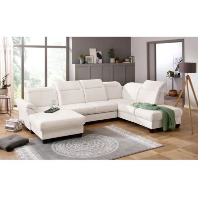 HOME AFFAIRE Solvei U-Form Sofa - Mikrofaser Lederoptik - 5 Sitze HOME AFFAIRE Solvei U-Form Sofa - Mikrofaser Lederoptik - 5 Sitze