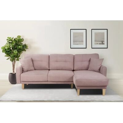 HOME AFFAIRE Triplo L-Form Sofa mit Stauraum - Mikrofaser HOME AFFAIRE Triplo L-Form Sofa mit Stauraum - Mikrofaser