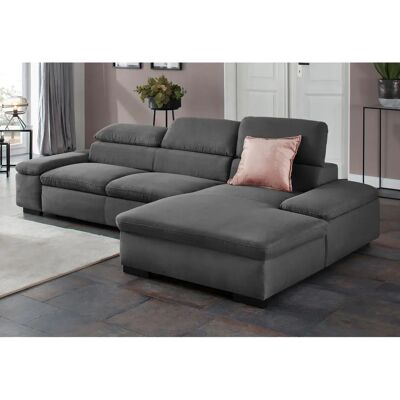 Home affaire Alberto L-Form Sofa - Microfaser, 286x174x73 cm Home affaire Alberto L-Form Sofa - Microfaser, 286x174x73 cm