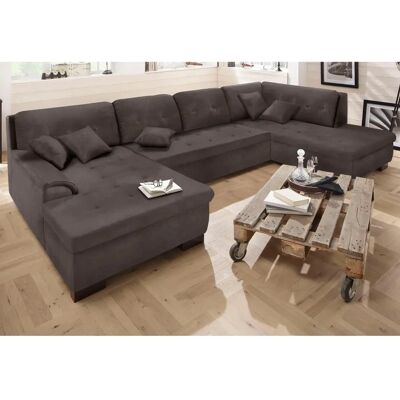 HOME AFFAIRE Bergen U-Form Sofa - Moderner Landhausstil HOME AFFAIRE Bergen U-Form Sofa - Moderner Landhausstil