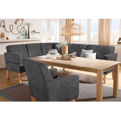 HOME AFFAIRE Fehmarn Eckbank - Anthrazit Microfaser HOME AFFAIRE Fehmarn Eckbank - Anthrazit Microfaser