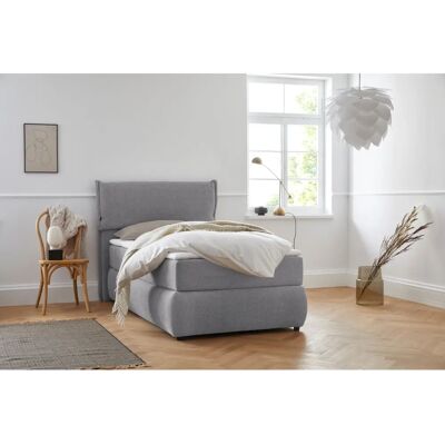 Nordic Interior Jenson Grau Boxspringbett - Bett Nordic Interior Jenson Grau Boxspringbett - Bett
