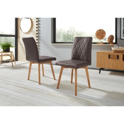 HOME AFFAIRE Brest - Ledersessel - 2er Set HOME AFFAIRE Brest - Ledersessel - 2er Set