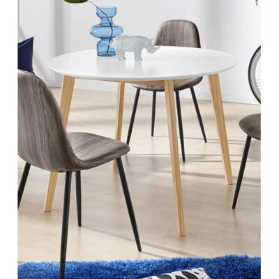 INOSIGN Cody - Runder MDF Esstisch aus Holz INOSIGN Cody - Runder MDF Esstisch aus Holz