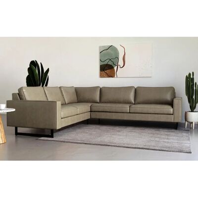Places of Style Pinto L-Form Sofa - Microfaser Lederoptik, 290x85x250cm Places of Style Pinto L-Form Sofa - Microfaser Lederoptik, 290x85x250cm