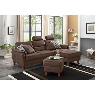 Home affaire Palmera L-Form Microfaser Lederoptik Sofa - Sofa Home affaire Palmera L-Form Microfaser Lederoptik Sofa - Sofa