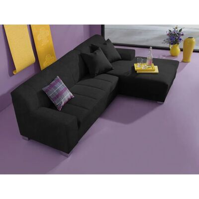 INOSIGN Anzio L-Form Sofa - Microfaser, Recamiere rechts INOSIGN Anzio L-Form Sofa - Microfaser, Recamiere rechts