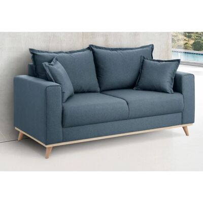Home Affaire Edina Blau 2-Sitzer Sofa - Sofa Home Affaire Edina Blau 2-Sitzer Sofa - Sofa