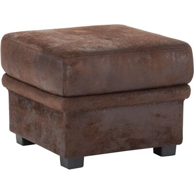 Home Affaire Savona Hocker - Microfaser, Braun, 58cm Home Affaire Savona Hocker - Microfaser, Braun, 58cm