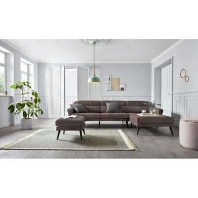 Andas Bille L-Form Sofa - Samtoptik Microfaser - Skandinavisches Design Andas Bille L-Form Sofa - Samtoptik Microfaser - Skandinavisches Design