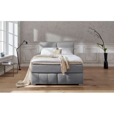 Guido Maria Kretschmer Wehma Grau Boxspringbett - Bett Guido Maria Kretschmer Wehma Grau Boxspringbett - Bett