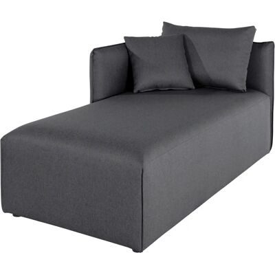 ANDAS Nöre Ottomane - Modular, Grau, Webstoff Bezug ANDAS Nöre Ottomane - Modular, Grau, Webstoff Bezug