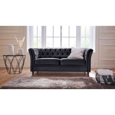 Home AFFAIRE Reims Samtsofa - Chesterfield, 3-Sitzer Home AFFAIRE Reims Samtsofa - Chesterfield, 3-Sitzer