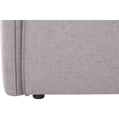 Andas Nöre L-Form Sofa - Samtoptik, Modular, Grau Andas Nöre L-Form Sofa - Samtoptik, Modular, Grau