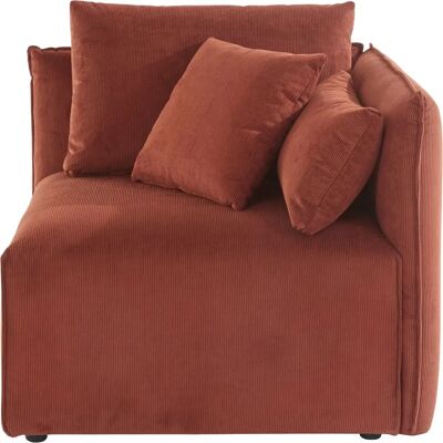 Andas Nøre Orange Modulares Sofaeckenelement Andas Nøre Orange Modulares Sofaeckenelement