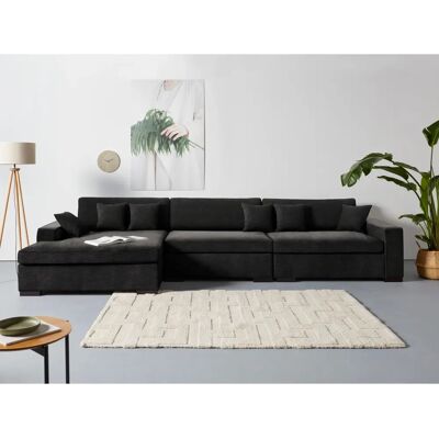 GUIDO MARIA KRETSCHMER HOME & LIVING Skara XXL L-Form Samt Ecksofa - Polsterelement GUIDO MARIA KRETSCHMER HOME & LIVING Skara XXL L-Form Samt Ecksofa - Polsterelement