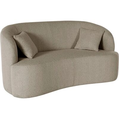 LENA GERCKE Dilara 2-Sitzer Sofa - Bouclé Beige LENA GERCKE Dilara 2-Sitzer Sofa - Bouclé Beige