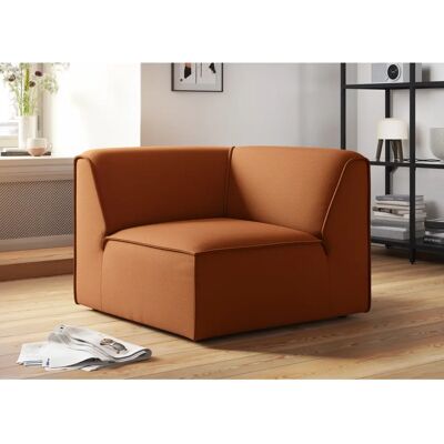 Raum.ID Merid Orange Modularsofa Eckelement - Sofa Eckelement Raum.ID Merid Orange Modularsofa Eckelement - Sofa Eckelement
