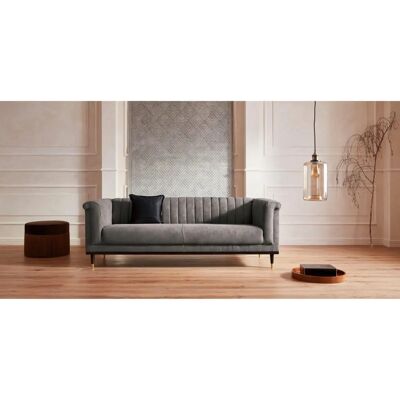 Guido Maria Kretschmer Chamby Sofa - Microfaser-Lederoptik - 3-Sitzer Guido Maria Kretschmer Chamby Sofa - Microfaser-Lederoptik - 3-Sitzer