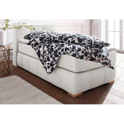 Guido Maria Kretschmer Chelles Boxspringbett - 100x200cm - beige (natur) - Hoher Komfort Guido Maria Kretschmer Chelles Boxspringbett - 100x200cm - beige (natur) - Hoher Komfort