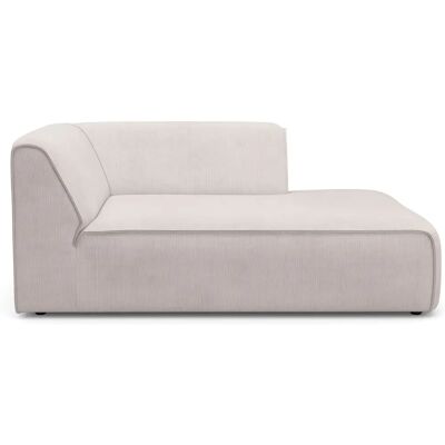 Raum.ID Merid Beige Modulsofa - Ottomane rechts Raum.ID Merid Beige Modulsofa - Ottomane rechts
