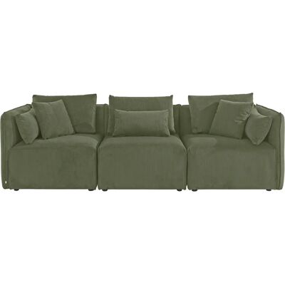 ANDAS Nöre Dunkelgrünes 3-Sitzer Sofa - Sofas ANDAS Nöre Dunkelgrünes 3-Sitzer Sofa - Sofas