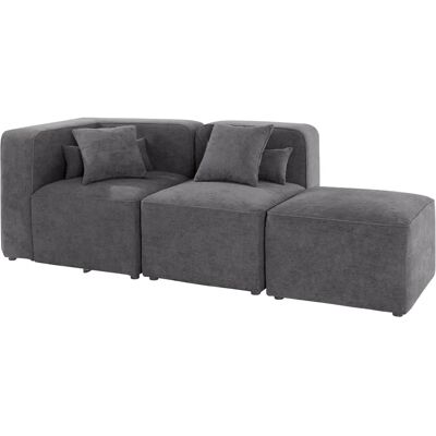 andasu202fNordic Interior Sundstrup Sofa - Weiche, Linke Armlehne, Grau andasu202fNordic Interior Sundstrup Sofa - Weiche, Linke Armlehne, Grau