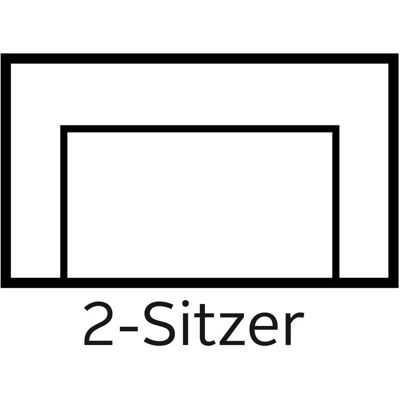 Guido Maria Kretschmer Tinnum Microfaser Grün - 2-Sitz Sofa Guido Maria Kretschmer Tinnum Microfaser Grün - 2-Sitz Sofa