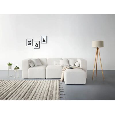 Andasu202fNordic Interior Sundstrup L-Form Sofa - Natur Beige - Sofas Andasu202fNordic Interior Sundstrup L-Form Sofa - Natur Beige - Sofas