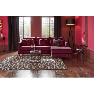 Guido Maria Kretschmer L-Form Samtvelours Sofa Guido Maria Kretschmer L-Form Samtvelours Sofa