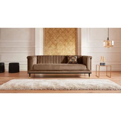 Guido Maria Kretschmer Chamby 3-Sitzer Sofa - Microfaser Lederoptik Guido Maria Kretschmer Chamby 3-Sitzer Sofa - Microfaser Lederoptik