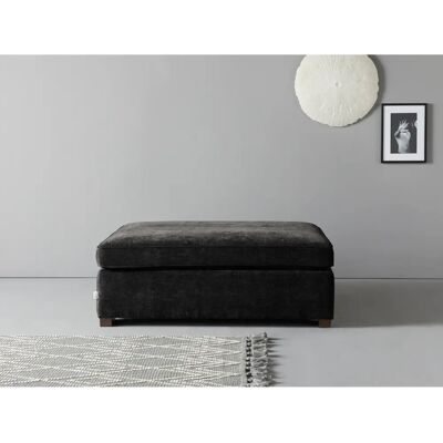Guido Maria Kretschmer Home & Living Skara XXL Samtvelours Hocker - Max. Belastung 120 kg, Made in Poland Guido Maria Kretschmer Home & Living Skara XXL Samtvelours Hocker - Max. Belastung 120 kg, Made in Poland