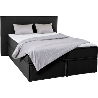 LEGER HOME BY LENA GERCKE Yuma - Boxspringbett, grau, 193x213cm LEGER HOME BY LENA GERCKE Yuma - Boxspringbett, grau, 193x213cm