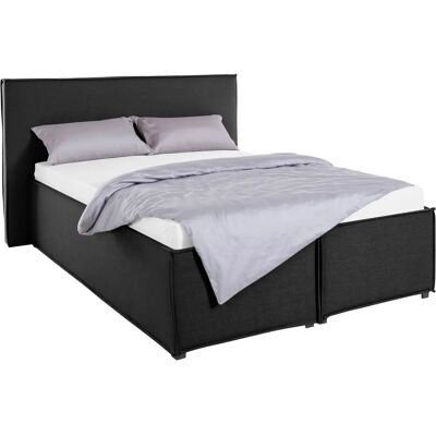LEGER HOME BY LENA GERCKE Isaline - Polsterbett, anthrazit, 140x200cm - Betten LEGER HOME BY LENA GERCKE Isaline - Polsterbett, anthrazit, 140x200cm - Betten