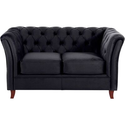 HOME AFFAIRE Reims Sofa - Samtoptik, Gepolsterte Rückenlehne, 2-Sitzer HOME AFFAIRE Reims Sofa - Samtoptik, Gepolsterte Rückenlehne, 2-Sitzer