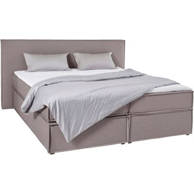 LEGER HOME BY LENA GERCKE Yuma - Boxspringbett, hellgrau, 180x200cm LEGER HOME BY LENA GERCKE Yuma - Boxspringbett, hellgrau, 180x200cm
