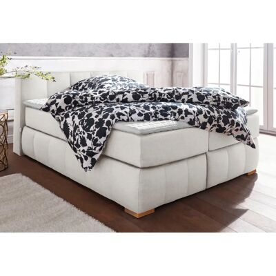 Guido Maria Kretschmer Chelles Boxspringbett - Natur, 160x200cm Guido Maria Kretschmer Chelles Boxspringbett - Natur, 160x200cm