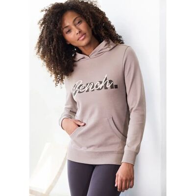 Bench. Loungewear Hoodie - Kängurutasche, Rosa, Sweatshirt Bench. Loungewear Hoodie - Kängurutasche, Rosa, Sweatshirt